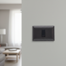 Pulsador Timbre 16A 250V Sinthesi 17 Noir
