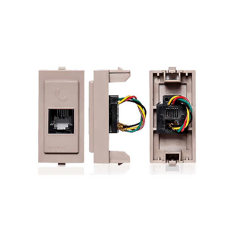 Toma Telefonica RJ11 Sinthesi 17 Beige