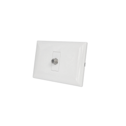 Toma Coaxial Aluminio TV...
