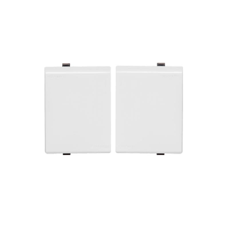 Conmutador Doble 9/24 Teclon 1.5 Modulos 16A 250V Sinthesi 22 Blanco