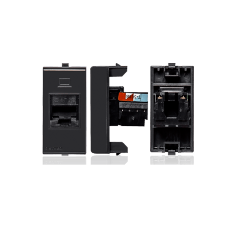 Toma Datos RJ45 Cat 5E Sinthesi 22 Noir