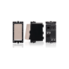 Pulsador Timbre Teclon 3 Modulos 16A 250V Sinthesi 22 Beige