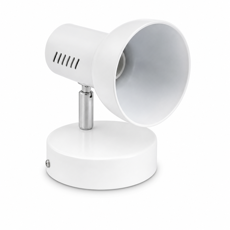 Foco Sobrepuesto Blanco P/R-63 (1 Foco) Ekoline