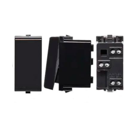 Interruptor 9/12 16A 250V Sinthesi 44 Carbón