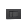 Interruptor 9/12 Teclon 3 Modulos 16A 250V Sinthesi 44 Carbón
