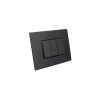 Interruptor 9/12 Teclon 3 Modulos 16A 250V Sinthesi 44 Carbón