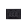 Interruptor 9/12 Teclon 3 Modulos 16A 250V Sinthesi 44 Carbón