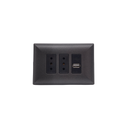 Cargador USB 1A 5V Sinthesi 17 Noir