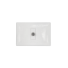 Toma Coaxial Aluminio TV Sat Sinthesi 17 Blanco