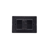 Enchufe 2P+T Bipaso 10/16A 250V Sinthesi 17 Noir
