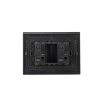 Conmutador Doble 9/24 Teclon 1.5 Modulos 16A 250V Sinthesi 22 Noir
