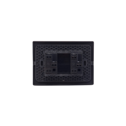 Conmutador 9/24 Teclon 3 Modulos 16A 250V Sinthesi 22 Noir