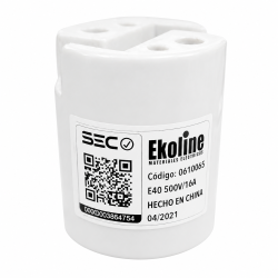 Portalampara Loza E-40 Ekoline