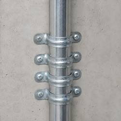 Abrazadera 2 PC 40 mm Ekoline