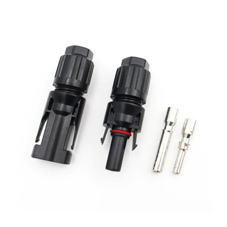 Par Conector MC4 (Macho-Hembra) 10mm