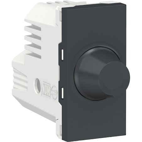 Dimmer Perilla 127/220V P/LED Grafito