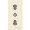 Enchufe 2P+T 10/16A 250V Marfil