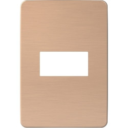 Placa 1 Modulo Blanco/Magma...
