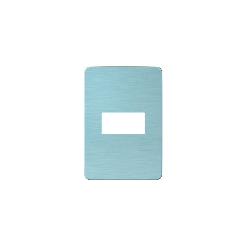 Placa 1 Modulo Blanco/Orbital Blue
