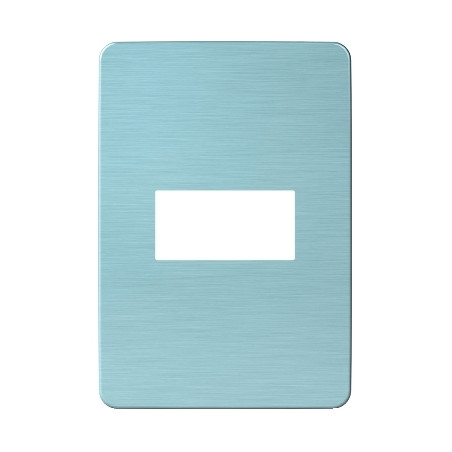 Placa 1 Modulo Blanco/Orbital Blue
