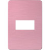 Placa 1 Modulo Blanco/Venus Pink