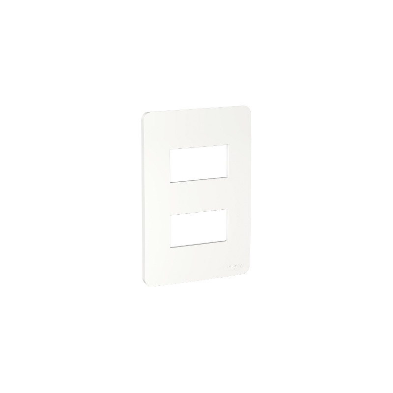 Placa 2 Modulos Blanco Antibacteriano