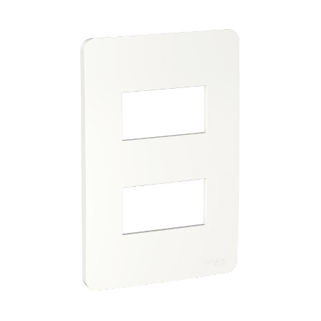 Placa 2 Modulos Blanco Antibacteriano
