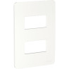 Placa 2 Modulos Blanco Antibacteriano