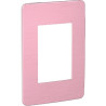 Placa 3 Modulos Blanco/Venus Pink
