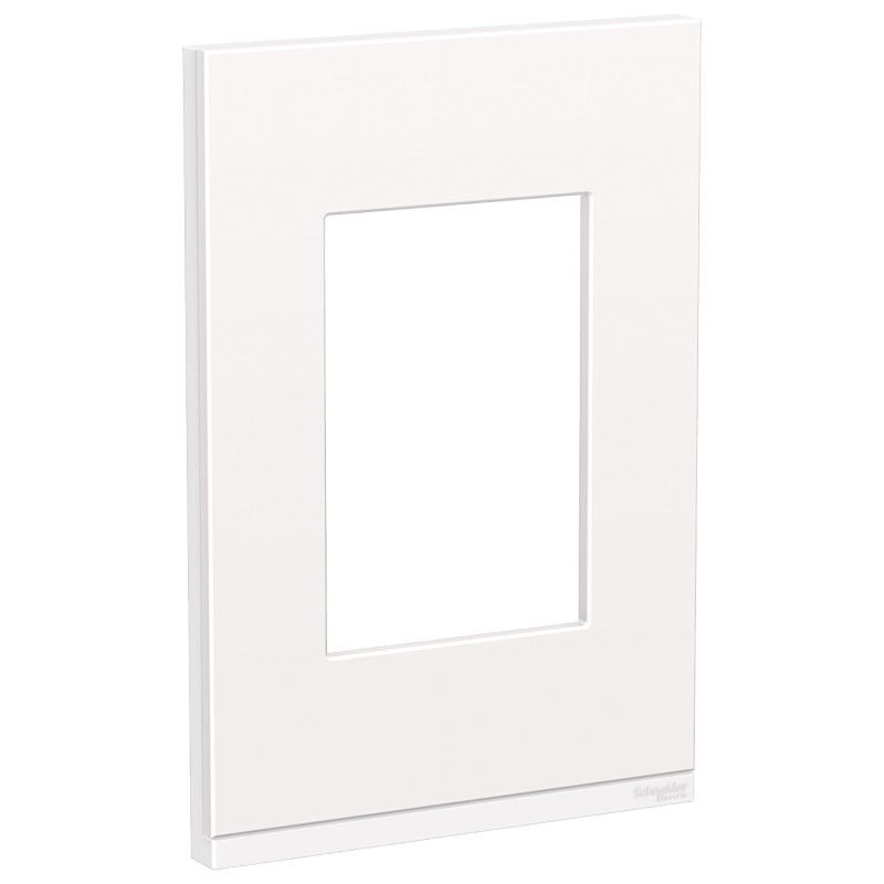 Placa 3 Modulos C/Soporte V Fenix Blanco