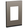 Placa 3 Modulos C/Soporte V Fenix Gris