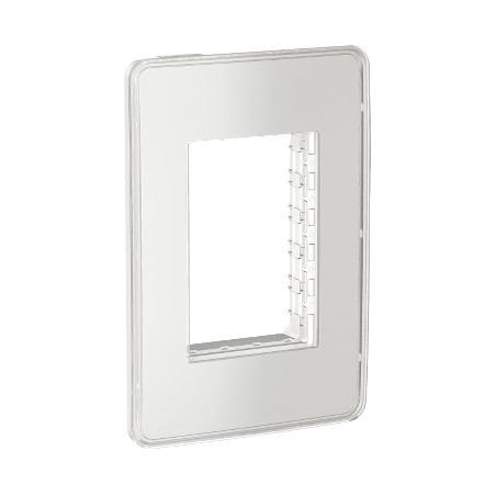 Placa 3 Modulos YOU C/Soporte Blanco/Transparente
