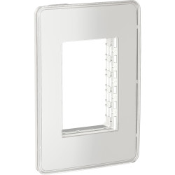 Placa 3 Modulos YOU C/Soporte Blanco/Transparente