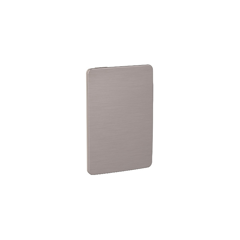 Placa Ciega Beige/Corona Bronze