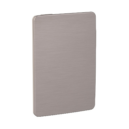 Placa Ciega Beige/Corona Bronze