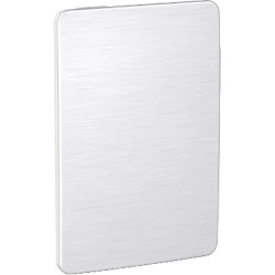 Placa Ciega Blanco/Cosmic Grey