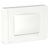 Placa Interperie IP55 P/3 Modulos C/Soporte Blanco