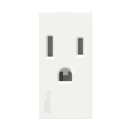 Toma Americana 15A 250V 2P+T  Blanco