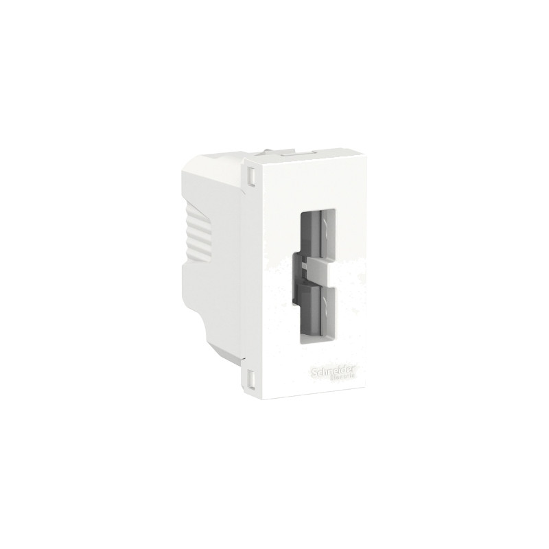 Toma Computacion 2P+T 10A 250V Blanco