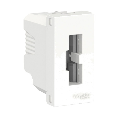 Toma Computacion 2P+T 10A 250V Blanco