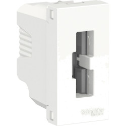 Toma Computacion 2P+T 10A 250V Blanco