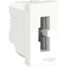 Toma Computacion 2P+T 10A 250V Blanco