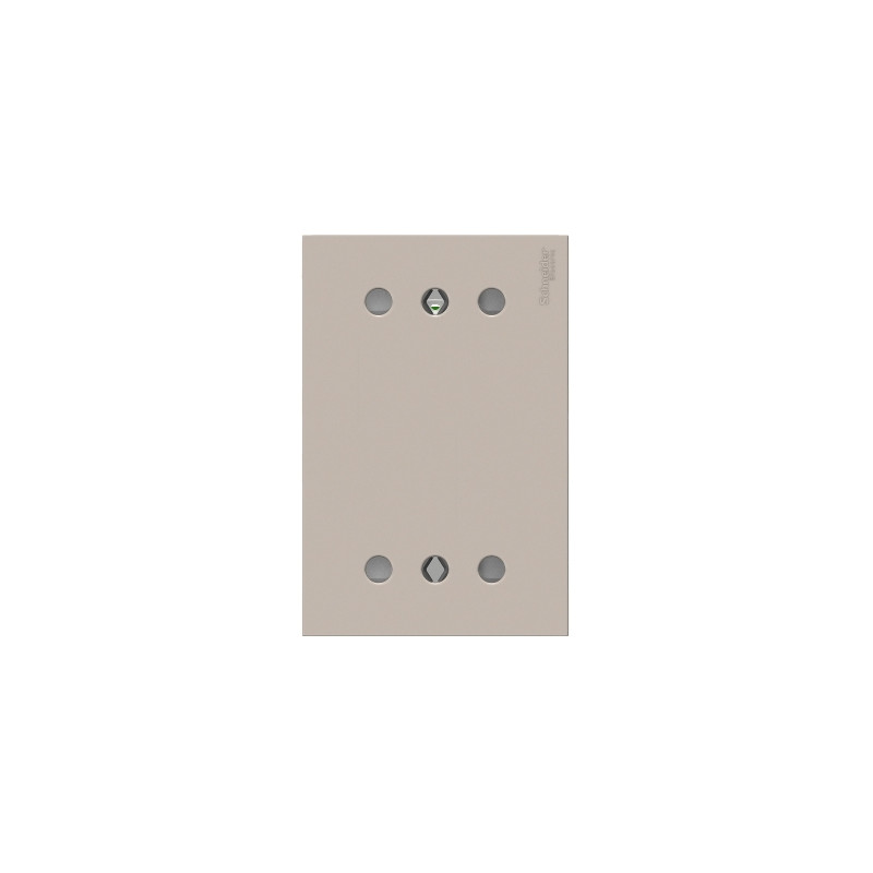 Toma Dúplex 2P+T 10A P/3 Modulos Beige