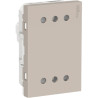 Toma Dúplex 2P+T 10A P/3 Modulos Beige