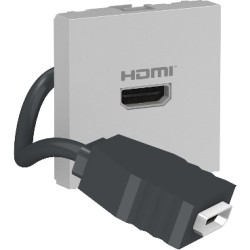 Toma HDMI Precableada Aluminio