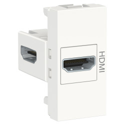 Toma HDMI Precableada Blanco