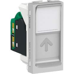 Toma RJ45 UTP CAT 5E Aluminio