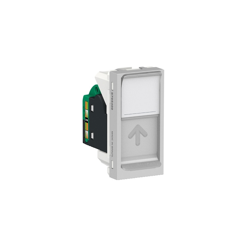 Toma RJ45 UTP CAT 5E Aluminio
