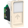 Toma RJ45 UTP CAT 5E  Marfil