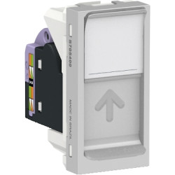 Toma RJ45 UTP CAT 6 Aluminio